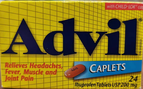 Advil Caplets 24*200 mg