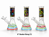 8" BEAKER BONG