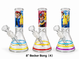 8" BEAKER BONG
