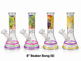 8" BEAKER BONG