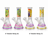 8" BEAKER BONG