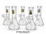 8" CLEAER BONG