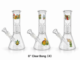 8" CLEAER BONG