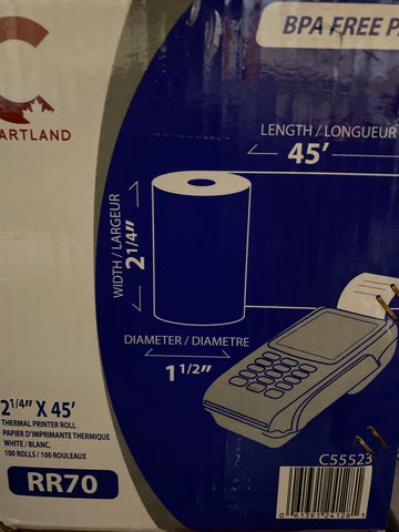 RR70(45”)Thermal Rolls
